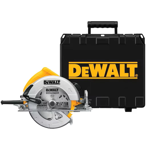 DWE575K_1 Kit de Sierra Circular Eléctrica de 7-1/4" (185mm) de 1800W