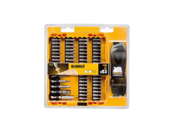 Set de 52 piezas para atornillar + Gafas Oscuras