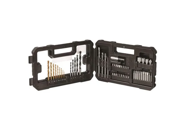 Set para perforar y atornillar 53 piezas Stanley STA7223-XJ