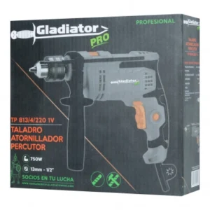 Taladro percutor 13mm 750w tp 813/4/220